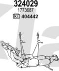 Klarius 362564U - Система випуску ОГ autozip.com.ua