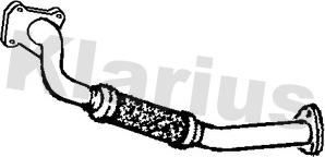Klarius 301672 - Труба вихлопного газу autozip.com.ua