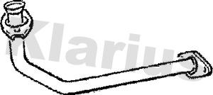 Klarius 301047 - Труба вихлопного газу autozip.com.ua