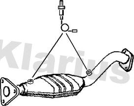Klarius 311940 - Каталізатор autozip.com.ua