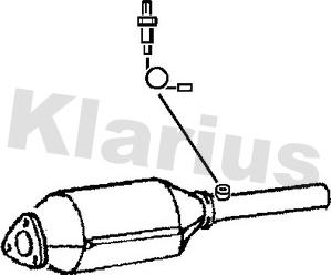 Klarius 311485 - Каталізатор autozip.com.ua