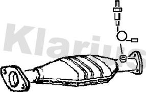 Klarius 311480 - Каталізатор autozip.com.ua