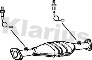 Klarius 311477 - Каталізатор autozip.com.ua