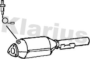 Klarius 311117 - Каталізатор autozip.com.ua