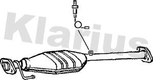 Klarius 311816 - Каталізатор autozip.com.ua