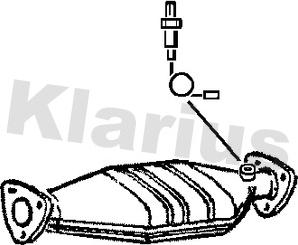 Klarius 311356 - Каталізатор autozip.com.ua
