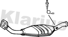 Klarius 311297 - Каталізатор autozip.com.ua