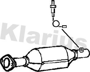 Klarius 311245 - Каталізатор autozip.com.ua