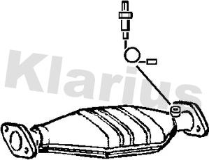 Klarius 311717 - Каталізатор autozip.com.ua