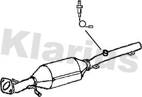 Klarius 311728 - Каталізатор autozip.com.ua