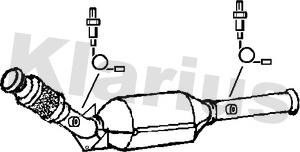Klarius 312902 - Каталізатор autozip.com.ua