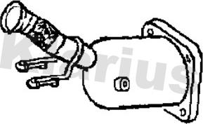 Klarius 321926 - Каталізатор autozip.com.ua