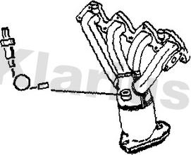 Klarius 322192 - Каталізатор autozip.com.ua