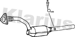 Klarius 312832 - Каталізатор autozip.com.ua