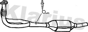 Klarius 380019 - Каталізатор autozip.com.ua