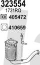 Klarius 331184E - Система випуску ОГ autozip.com.ua