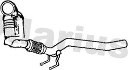 Klarius 325072 - Каталізатор autozip.com.ua