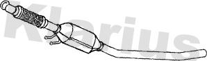Klarius 325237 - Каталізатор autozip.com.ua