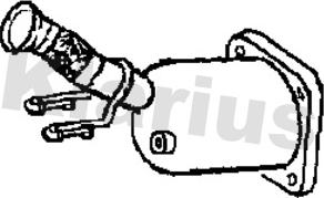 Klarius 321927 - Каталізатор autozip.com.ua