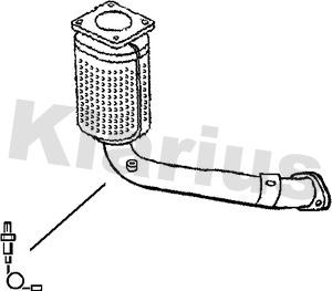 Klarius 321534 - Каталізатор autozip.com.ua