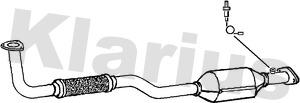 Klarius 321605 - Каталізатор autozip.com.ua