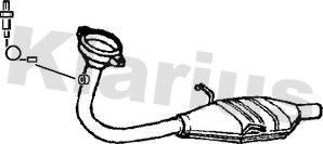 Klarius 321056 - Каталізатор autozip.com.ua
