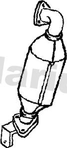 Klarius 321822 - Каталізатор autozip.com.ua
