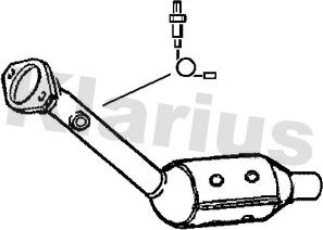 Klarius 321297 - Каталізатор autozip.com.ua