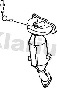 Klarius 321782 - Каталізатор autozip.com.ua