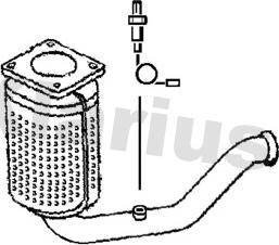 Klarius 323554 - Каталізатор autozip.com.ua