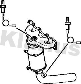 Klarius 323686 - Каталізатор autozip.com.ua