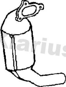 Klarius 323003 - Каталізатор autozip.com.ua