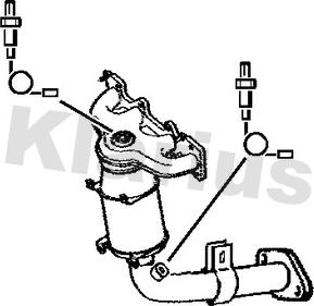 Klarius 322635 - Каталізатор autozip.com.ua