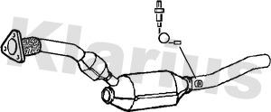 Klarius 322006 - Каталізатор autozip.com.ua