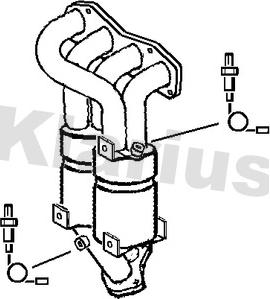 Klarius 322111 - Каталізатор autozip.com.ua