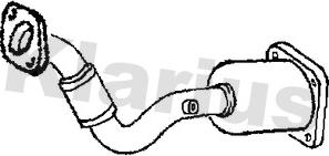 Klarius 322139 - Каталізатор autozip.com.ua