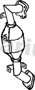 Klarius 322843 - Каталізатор autozip.com.ua