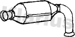 Klarius 322358 - Каталізатор autozip.com.ua