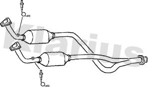 Klarius 322337 - Каталізатор autozip.com.ua