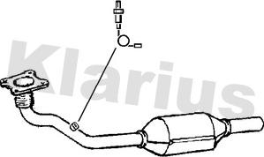 Klarius 322379 - Каталізатор autozip.com.ua