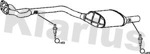 Klarius 322255 - Каталізатор autozip.com.ua