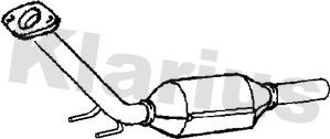 Klarius 322270 - Каталізатор autozip.com.ua