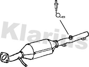 Klarius 370375 - Каталізатор autozip.com.ua