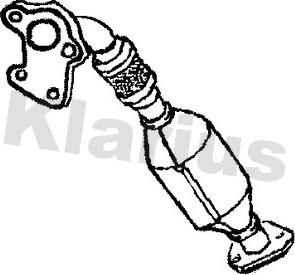 Klarius 370282 - Каталізатор autozip.com.ua