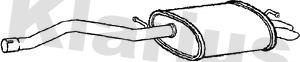 Klarius 240904 - Глушник вихлопних газів кінцевий autozip.com.ua