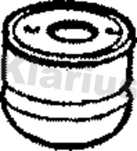 Klarius 210168 - Резонатор, система випуску autozip.com.ua