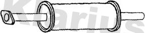 Klarius 211566 - Середній глушник вихлопних газів autozip.com.ua