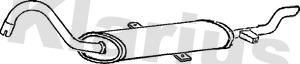 Klarius 230196 - Глушник вихлопних газів кінцевий autozip.com.ua