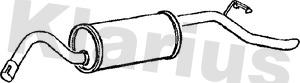 Klarius 230140 - Глушник вихлопних газів кінцевий autozip.com.ua