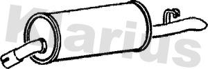 Klarius 220429 - Глушник вихлопних газів кінцевий autozip.com.ua